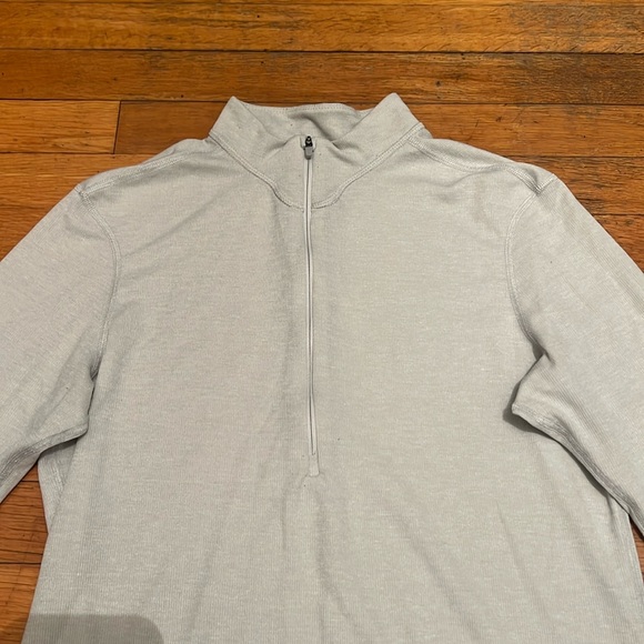 Patagonia Capilene 2 Quarter Zip Pullover in Oatmeal, size Large - Picture 3 of 10
